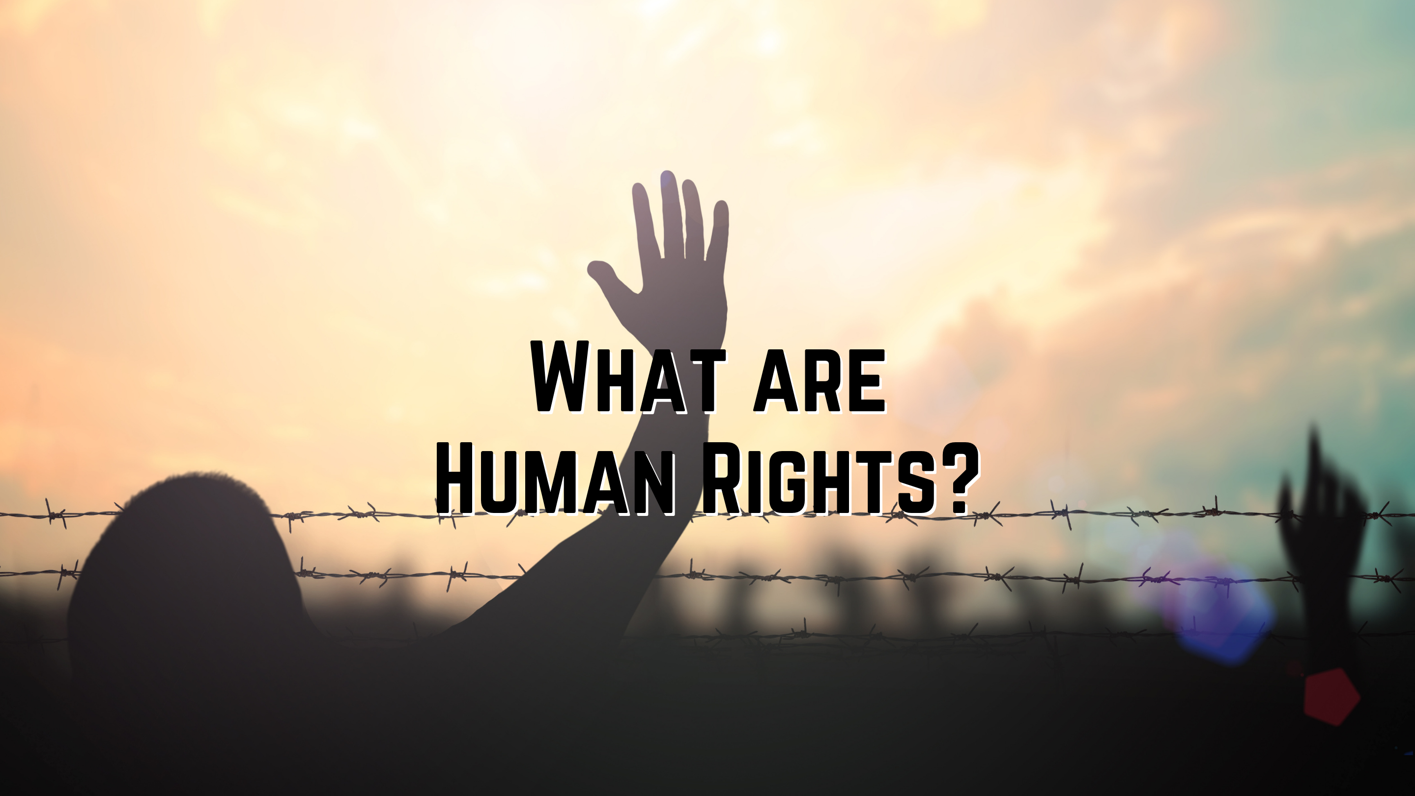 What are human rights?